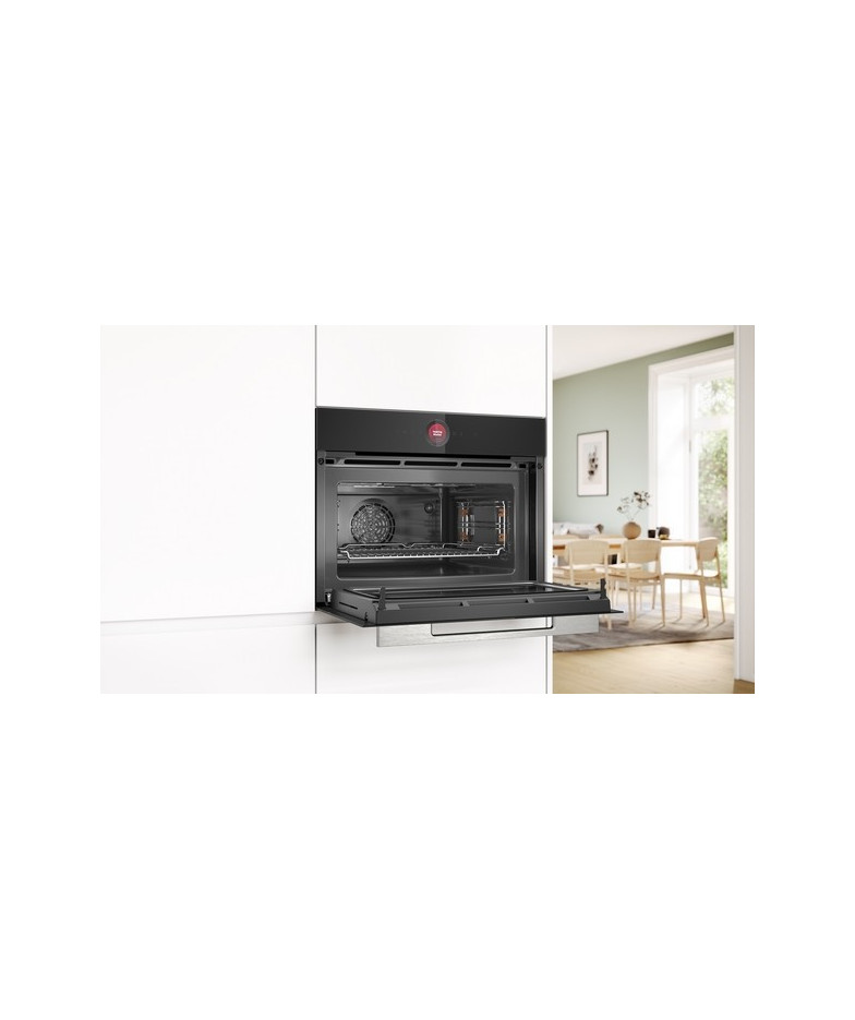 Духовой шкаф с СВЧ Bosch CMG7241B1S