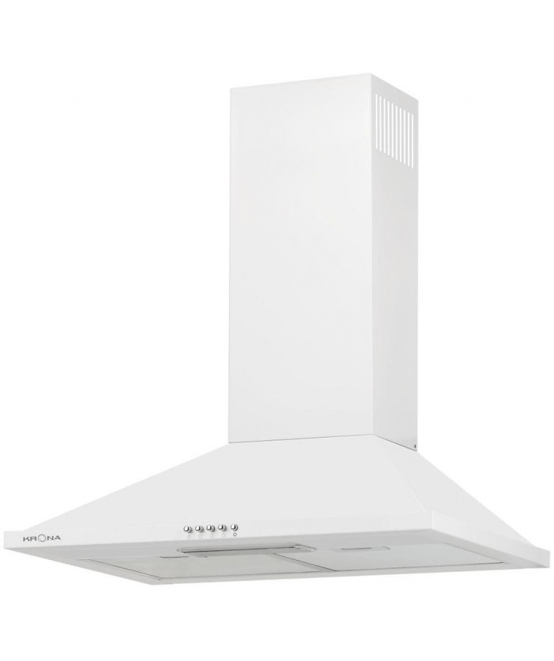 Вытяжка Krona BELLA 600 WHITE push button купить в Санкт-Петербурге и Москве