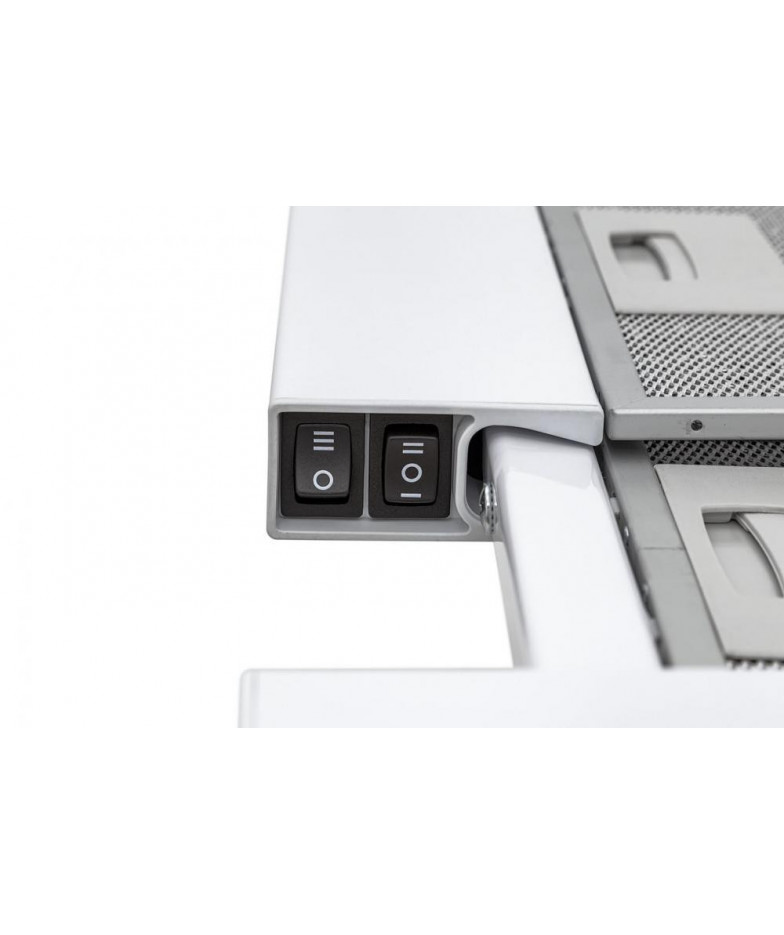 Встраиваемая вытяжка KRONA Kamilla slim 600 white (1 мотор) купить в Санкт-Петербурге и Москве