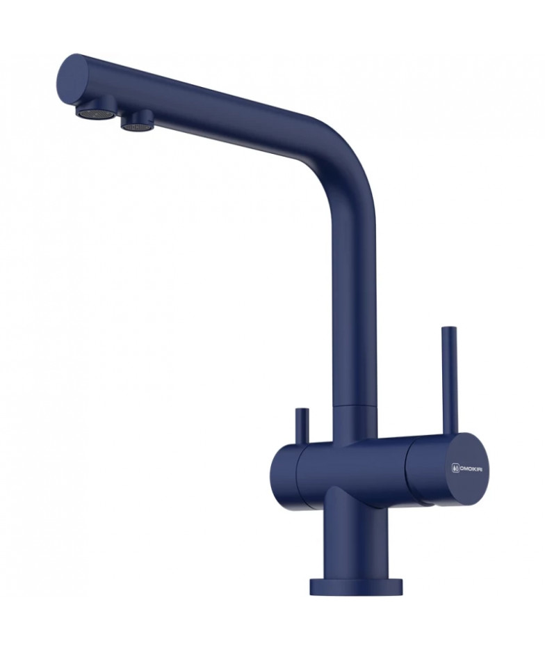 Смеситель для кухни с подключением к фильтру Omoikiri Nagano-IB indigo blue 4994433 купить в Санкт-Петербурге и Москве