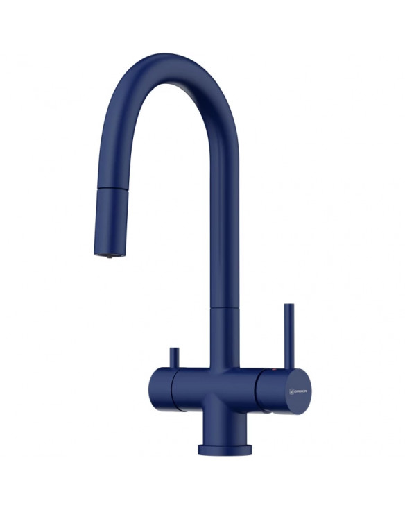 Смеситель для кухни с подключением к фильтру Omoikiri Akita-S-IB indigo blue 4994438 купить в Санкт-Петербурге и Москве