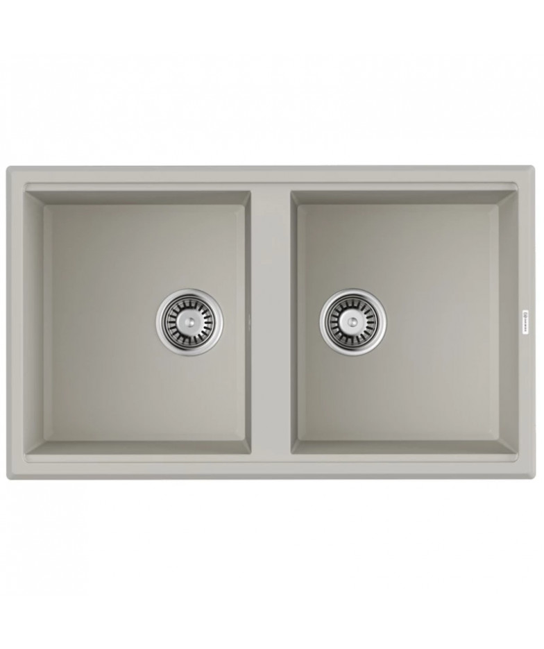 Кухонная мойка Tetogranit Omoikiri Tedori 86-2-WH белый 4993927 купить в Санкт-Петербурге и Москве