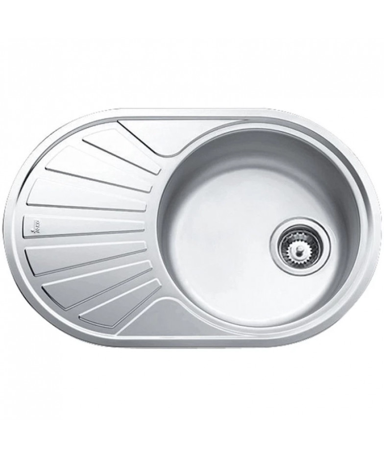 Кухонная мойка Teka DR 77 1B 1D 40127307 77x50 см, полированная сталь купить в Санкт-Петербурге и Москве