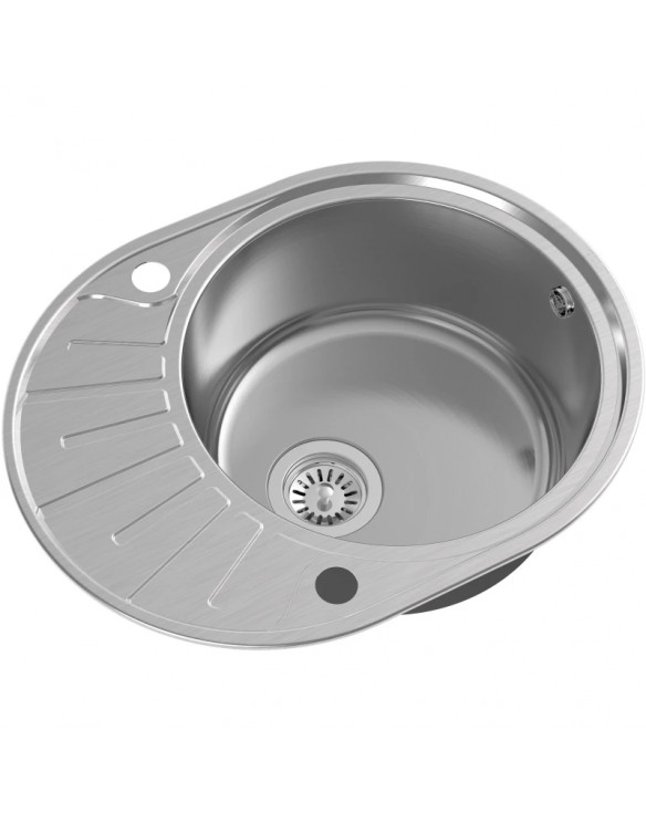 Кухонная мойка Oulin матовая сталь OL-R101 купить в Санкт-Петербурге и Москве