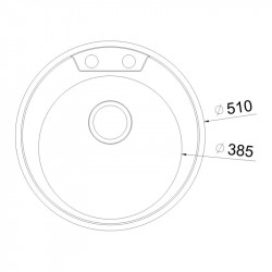 Кухонная мойка Oulin матовая сталь OL-R510 купить в Санкт-Петербурге и Москве