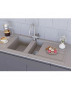 Кухонная мойка Artceramic Omoikiri Kitagawa 100-2-WH белый 4993803 купить в Санкт-Петербурге и Москве
