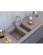 Кухонная мойка Artceramic Omoikiri Kitagawa 100-2-WH белый 4993803 купить в Санкт-Петербурге и Москве
