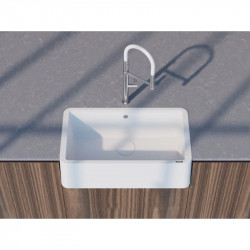 Кухонная мойка Tetogranit Omoikiri Tarento 83-BL черный  4993178 купить в Санкт-Петербурге и Москве