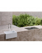 Кухонная мойка Natceramic Omoikiri Mikura 61-RG Glossy royal green 4911255 купить в Санкт-Петербурге и Москве