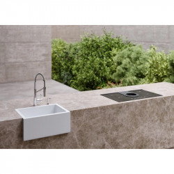 Кухонная мойка Natceramic Omoikiri Mikura 61-RG Glossy royal green 4911255 купить в Санкт-Петербурге и Москве