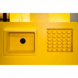 Кухонная мойка Natceramic Omoikiri Mikura 61-SL Matt sicilian lemon 4911260 купить в Санкт-Петербурге и Москве