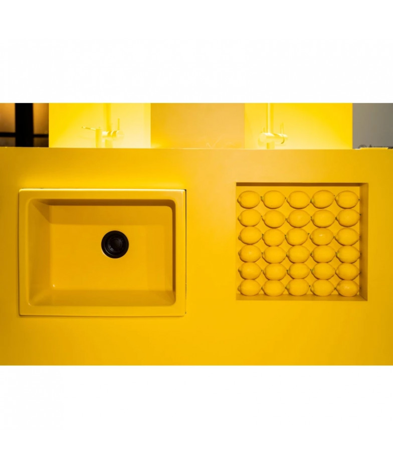 Кухонная мойка Natceramic Omoikiri Mikura 61-SL Matt sicilian lemon 4911260 купить в Санкт-Петербурге и Москве