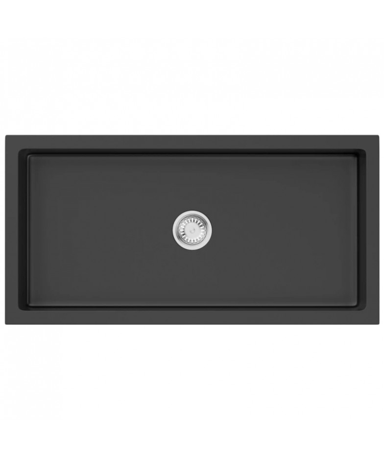 Кухонная мойка Natceramic Omoikiri Mikura 91-BL черный 4997087 купить в Санкт-Петербурге и Москве