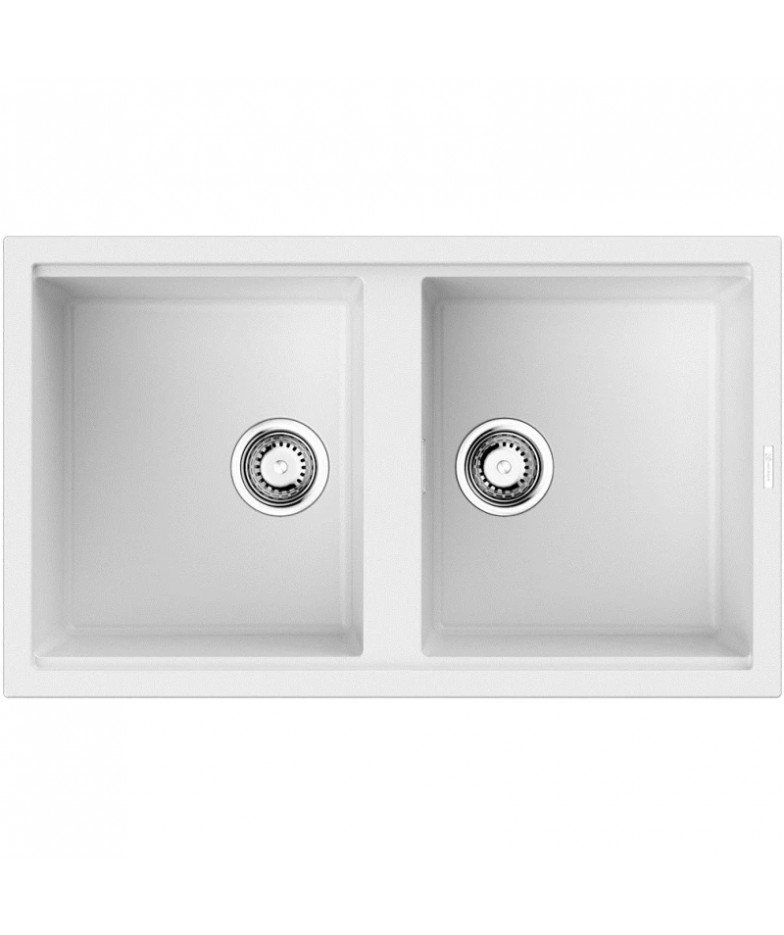 Кухонная мойка Artceramic Omoikiri Kitagawa 86-2-WH белый 4993806 купить в Санкт-Петербурге и Москве