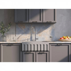 Кухонная мойка Natceramic Omoikiri Mikura 83-WH белый 4997080 купить в Санкт-Петербурге и Москве