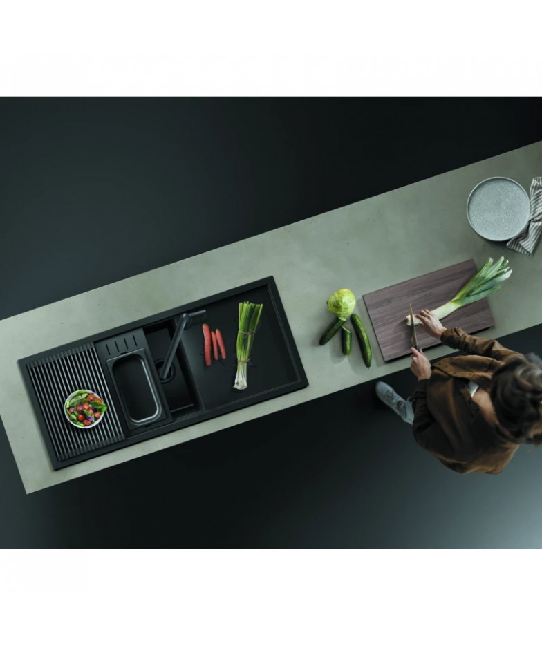 Кухонная мойка Artceramic Omoikiri Sintesi 116-WG wind green 4997123 купить в Санкт-Петербурге и Москве