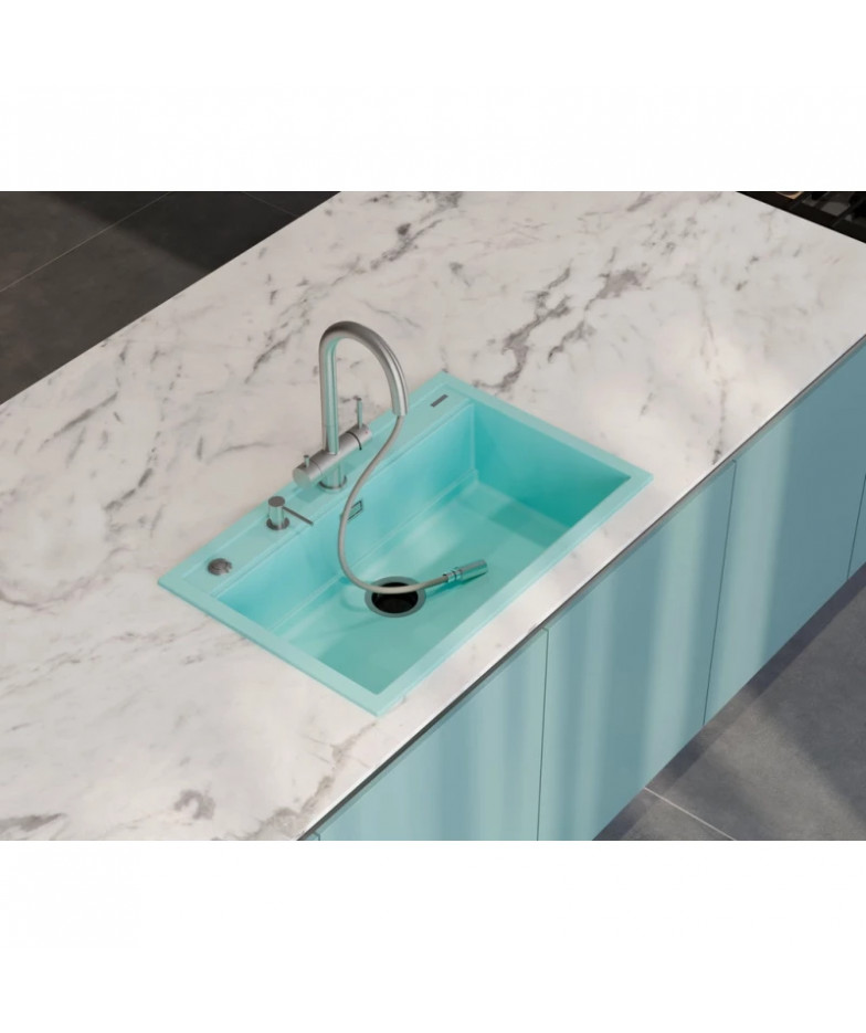 Кухонная мойка Artceramic Omoikiri Kitagawa 79-LB-GB графит 4993996 купить в Санкт-Петербурге и Москве