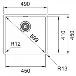 Кухонная мойка Franke Box BXX 210-45 нержавеющая сталь 127.0679.183 купить в Санкт-Петербурге и Москве