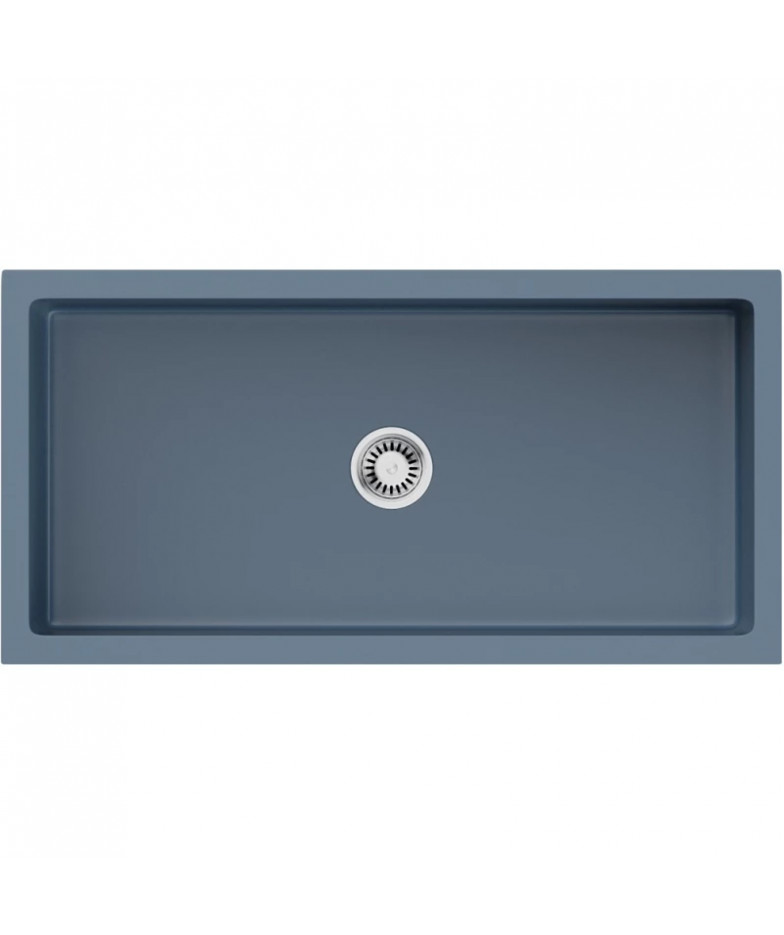 Кухонная мойка Natceramic Omoikiri Mikura 91-SB smoky blue 4997089 купить в Санкт-Петербурге и Москве