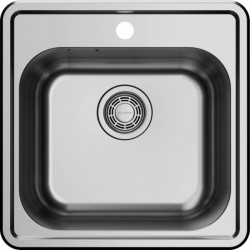 Кухонная мойка Omoikiri Notoro 48-SI 4997437 48,5x48,5 см, матовая сталь купить в Санкт-Петербурге и Москве