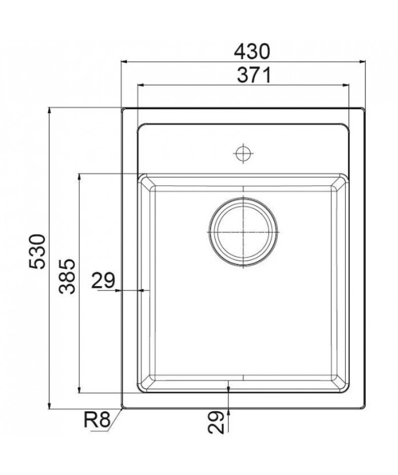 Кухонная мойка Tectonite Franke Sirius SID 610-40 оникс 114.0489.202 купить в Санкт-Петербурге и Москве
