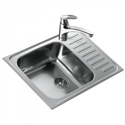 Кухонная мойка Teka Classic 1B 1/2D полированная сталь 10119070 купить в Санкт-Петербурге и Москве