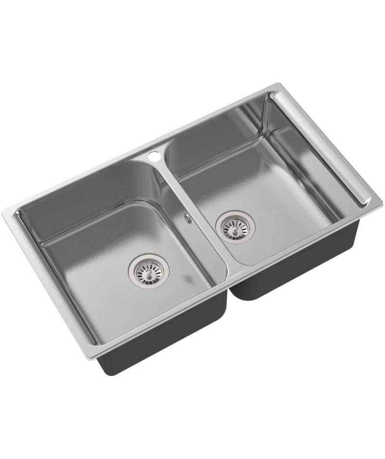 Кухонная мойка Oulin матовая сталь OL-S8201 купить в Санкт-Петербурге и Москве