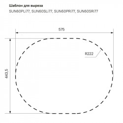 Кухонная мойка полированная сталь IDDIS Suno SUN60PRI77 купить в Санкт-Петербурге и Москве