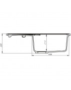 Кухонная мойка белый IDDIS Kitchen G K15W771I87 купить в Санкт-Петербурге и Москве