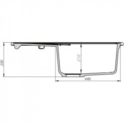 Кухонная мойка белый IDDIS Kitchen G K15W771I87 купить в Санкт-Петербурге и Москве