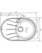Кухонная мойка белый IDDIS Kitchen G K15W771I87 купить в Санкт-Петербурге и Москве
