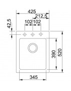 Кухонная мойка Franke Maris MRG 610-42 сахара 114.0060.574 купить в Санкт-Петербурге и Москве