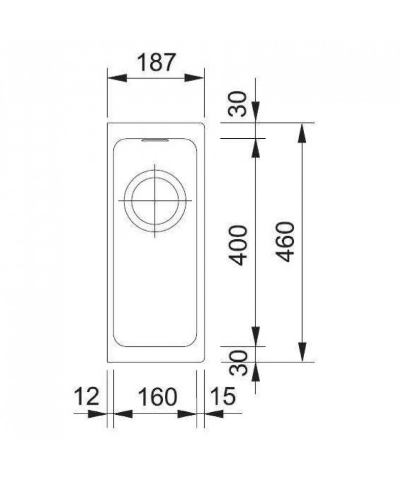 Кухонная мойка Franke Kubus KBG 110-16 сахара 125.0193.688 купить в Санкт-Петербурге и Москве