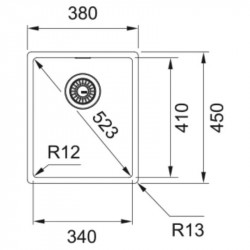 Кухонная мойка Franke Box BXX 210/110–34 полированная сталь 127.0453.653 купить в Санкт-Петербурге и Москве