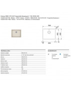Кухонная мойка Franke Kubus KBG 210-53 бежевый 135.0339.245 купить в Санкт-Петербурге и Москве