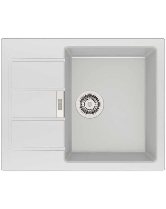 Кухонная мойка Tectonite Franke Sirius SID 611-62/44 полярный белый 114.0489.208 купить в Санкт-Петербурге и Москве
