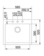 Кухонная мойка Franke Maris MRG 610-58 шоколад 114.0198.952 купить в Санкт-Петербурге и Москве