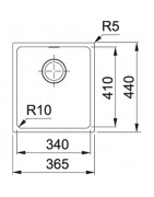 Кухонная мойка Tectonite Franke Sirius SID 110-34 сахара 125.0443.351 купить в Санкт-Петербурге и Москве
