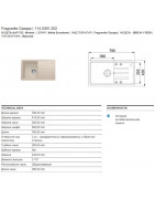 Кухонная мойка Fragranit Franke Malta BSG 611-78 сахара 114.0391.202 купить в Санкт-Петербурге и Москве