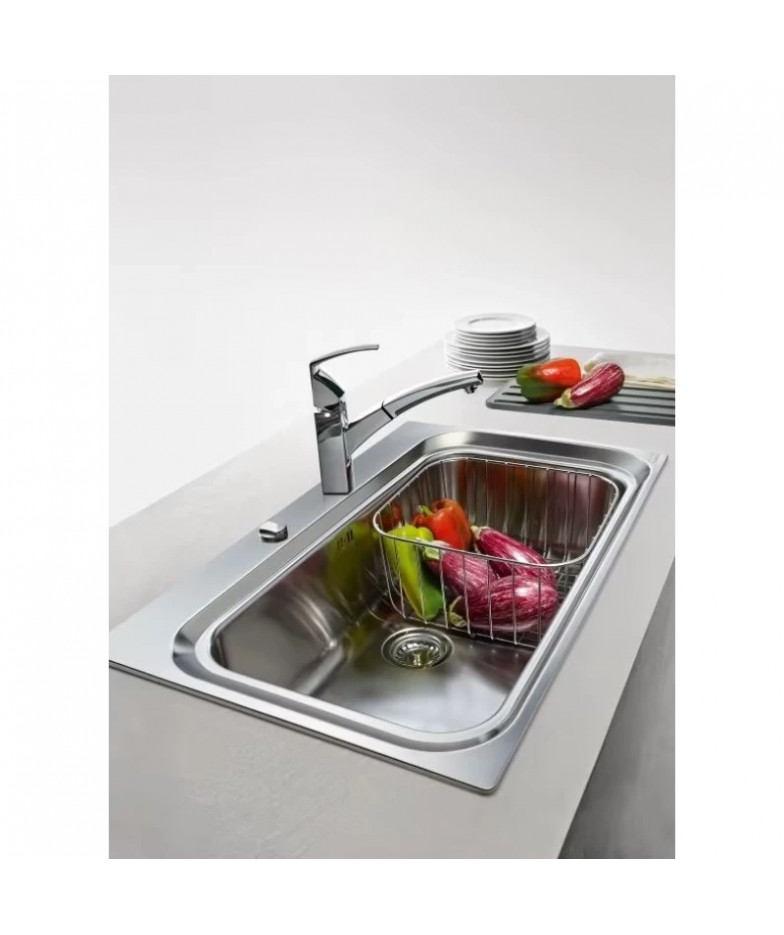 Кухонная мойка Franke Acquario Line AEX 610 полированная сталь 101.0198.559 купить в Санкт-Петербурге и Москве