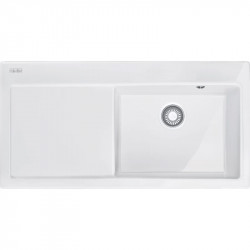Кухонная мойка Fraceram Franke Mythos MTK 611-100 белый 124.0335.707 купить в Санкт-Петербурге и Москве
