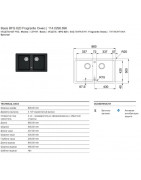 Кухонная мойка Franke Basis BFG 620 оникс 114.0296.696 купить в Санкт-Петербурге и Москве