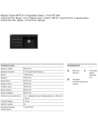 Кухонная мойка Franke Mythos Fusion MTF 611 оникс 114.0157.264 купить в Санкт-Петербурге и Москве