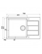 Кухонная мойка Tectonite Franke Sirius SID 651-78/45 кофе 114.0489.215 купить в Санкт-Петербурге и Москве