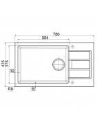 Кухонная мойка Tectonite Franke Sirius SID 611-78/50 кофе 114.0489.218 купить в Санкт-Петербурге и Москве