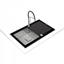 Кухонная мойка Teka Diamond RS15 1B 1D 86 Black 115100011 купить в Санкт-Петербурге и Москве