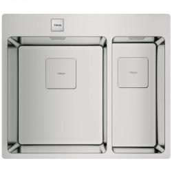 Кухонная мойка Teka Forlinea RS15 2B 580 полированная сталь 115030013 купить в Санкт-Петербурге и Москве