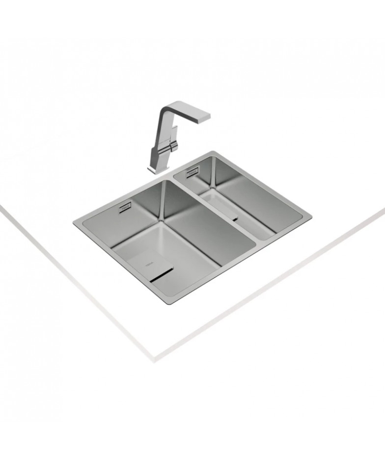Кухонная мойка Teka Flexlinea RS15 2B 580 полированная сталь 115030010 купить в Санкт-Петербурге и Москве