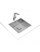 Кухонная мойка Teka Flexlinea RS15 45.40 полированная сталь 115000013 купить в Санкт-Петербурге и Москве