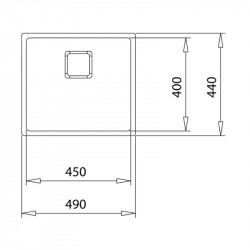 Кухонная мойка Teka Flexlinea RS15 45.40 полированная сталь 115000013 купить в Санкт-Петербурге и Москве
